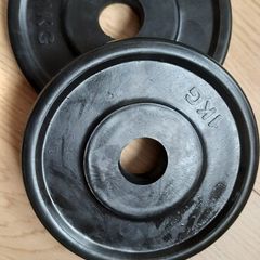 4x 1kg disk weights