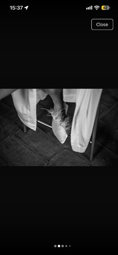 Zara Feathered Mules - Wedding Slipper