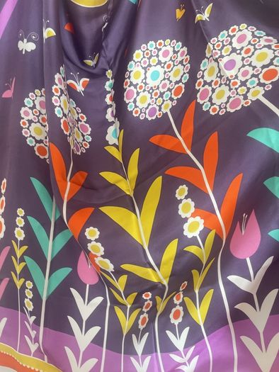 Designer  Extra Large Limited Edition Silk Scarf