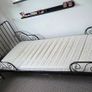Ikea extendable single bed frame 80x200 cm with foam mattress Image 2