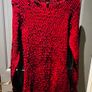 Boohoo burgundy dress Image 2