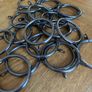 Metal Pole Rings chrome x 24 Image 2
