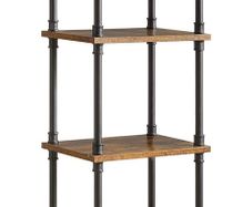 Ladder Shelf,4-Tier Storage Shelves,Small Bookshelf,Shelving Unit with Metal Frame,Vintage Industrial Plant Display Stand,Bookcase for Living Room, Home Office (FREE POSTAGE)