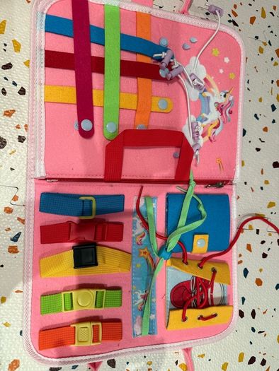 Toddler busy book