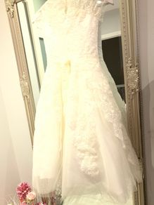 Ivory communion dress