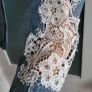 LEVI'S customised with lace and jewels Sz 10 UK Image 8