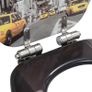 WC Toilet Seats 2 pcs with Soft Close Lids MDF New York Design Image 7