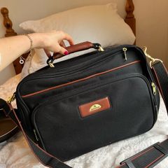 Vintage 2000s Samsonite Black Travel Shoulder Bag