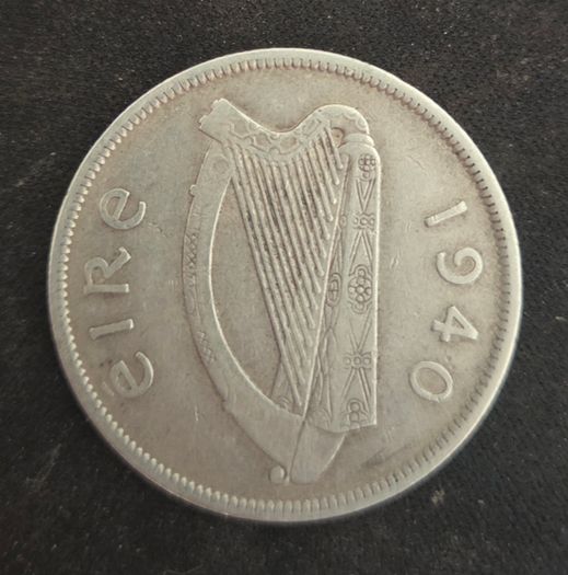 1940 Irish Half Crown