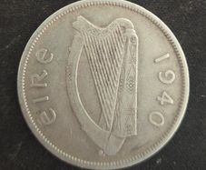 1940 Irish Half Crown