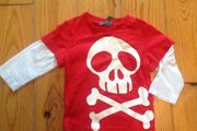 Fab Red and White Top Age 12-18 Months