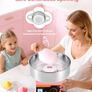 Cotton Candy Machine Commercial, 1000W Electric Candy Floss Maker, Easy Use with 38cm Stainless Steel Bowl and Sugar Scoop, Makes Hard Candy for Home Kids Birthday, Family Party Image 2