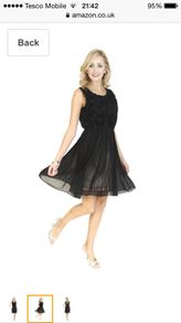 Black Bielle Short Mini Sleeveless