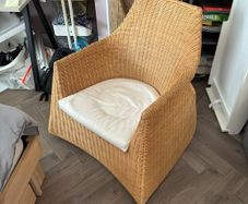 Wicker Rocking Chair (IKEA Hejka)