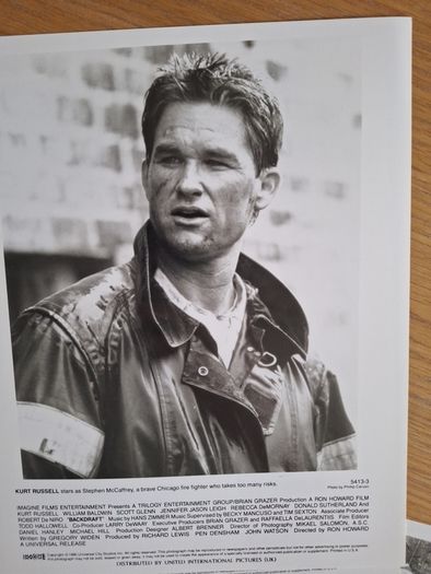 BACKDRAFT movie press Kit