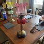 antique oil lamps Image 6