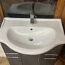 Bathroom Vanity Unit + Sink + Mirrored Cabinet Image 4