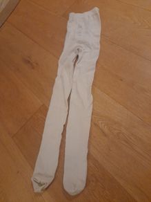 Girl's cream tights
