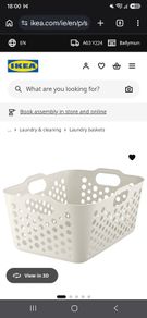 Ikea Laundry Baskets x4