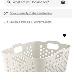 Ikea Laundry Baskets x4