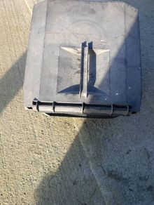 lawnmower collection box