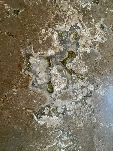 Golden Marble Table