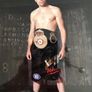 Signed boxing glove and magazine Image 3