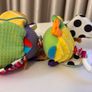Lamaze Vibrating Crinkle Bee Bug Flower Pull Toy Pram Car Carrier Image 3