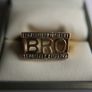 Vintage Men's 9ct Gold On 925 Silver 4.8g Hallmarked 925 Bro Ring Size V Image 3