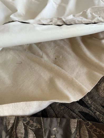 Bespoke handmade door curtain