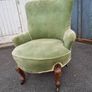 Vintage Victorian small chair Image 7