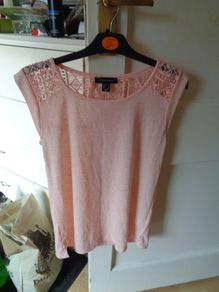 Peach Sleeveless Top for Sale