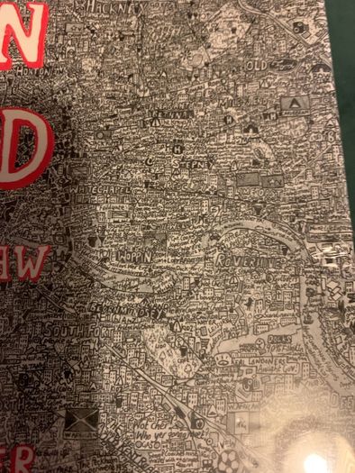 Brand new London Mapped puzzle 400 pieces