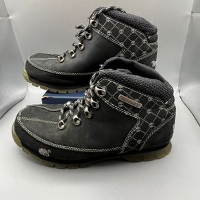 Timberland Junior Euro Sprint Hiker Boots Black Boys - UK 4 EU 37