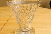 Flared Crystal Vase