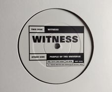 Witness - People Of The Universe - Temple Theatre / Crypt Dublin Classic! EXCELLENT Condition!!