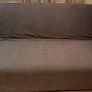 LYCKSELE LOVAS 2 seat sofa bed Vansbro dark grey Image 5