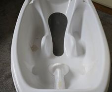 Aqua Scale Digital Baby Bath with Scale White
