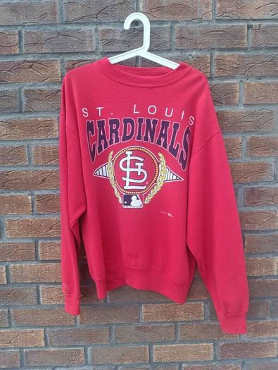 Vintage 1993 Cardinals Baseball Sweater Womens Large L