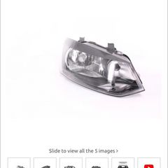 Front right headlamp VW Polo