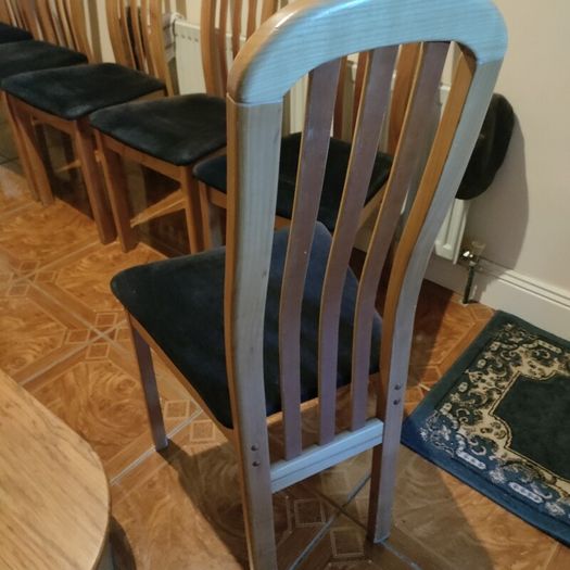 set of Danish dining chairs