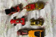 6 toy cars lot of vintage Matchbox / Lesney die-cast vehicles: