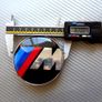 BMW 82mm  M - SPORT Emblem Badge Front Bonnet Logo 1 3 5 6 7 x z m class 82 Image 2