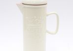 French Press Coffee Maker Porcelain 450ml Blue