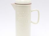 French Press Coffee Maker Porcelain 450ml Blue