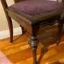 2 beautiful Antique Chairs. reupholstered Image 2