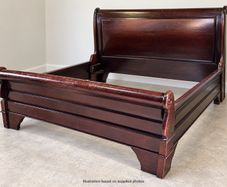 Sleigh bed - king size
