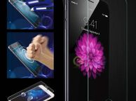 main image for ad Round Edge Clear Tempered Glass Protector Full Screen Cover For Apple iPhone 6