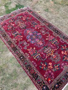 Antique Persian Hand Knotted Rug