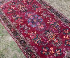 Antique Persian Hand Knotted Rug
